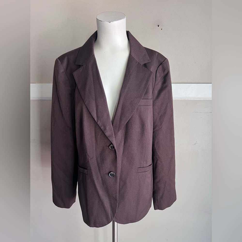 Chadwicks Dark Brown Blazer Size 14